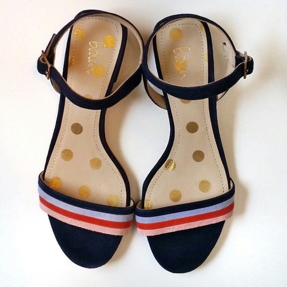 boden navy sandals
